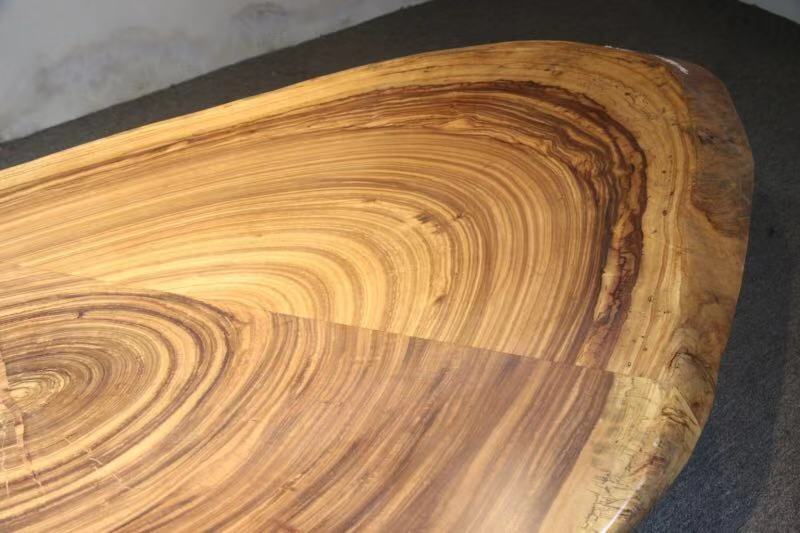 Zebra Wood SlabWD7562 Buy round zebra wood slab, live edge wood slab